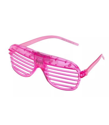 Pink LED Glasses