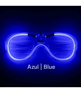 Gafas Led Azul