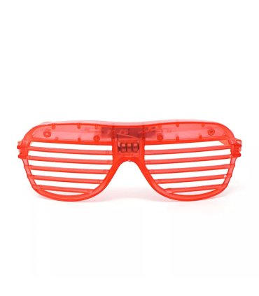 Red LED Glasses