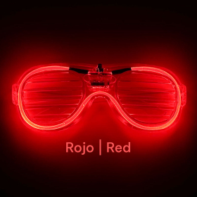 Gafas Led Rojo