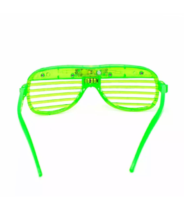 Gafas LED Verde