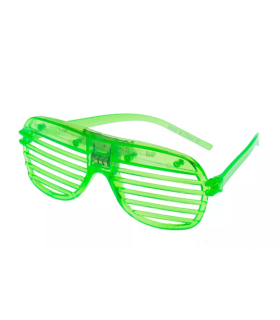 Gafas LED Verde