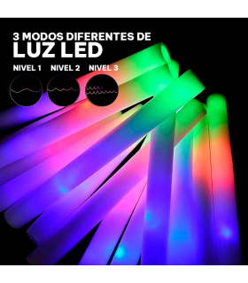Multicolour LED Foam Sticks