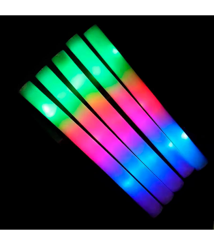 Multicolour LED Foam Sticks
