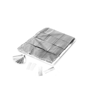 Confeti Papel Rectangular Plata Biodegradable