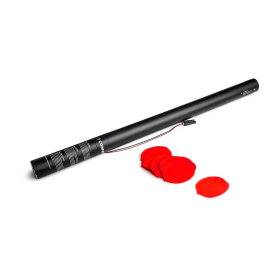 Cartucho Eléctrico 80 Cms Confeti Pétalos Rojo Biodegradable