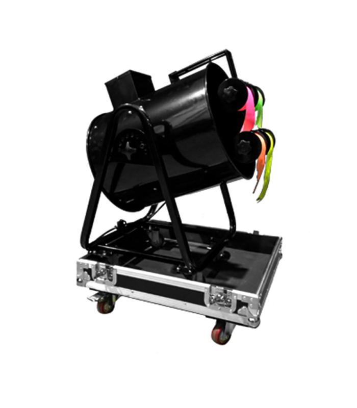 Jumbo streamer cannon