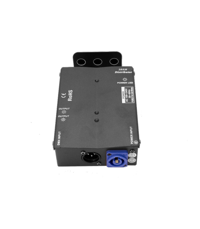 2-way DMX splitter/distributor