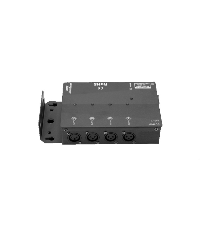 4-Way DMX Splitter/Distributor