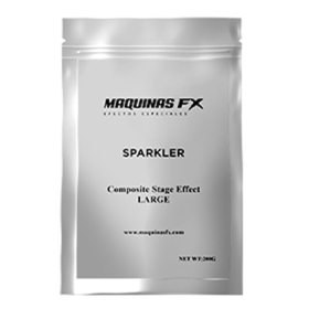 Consumible granulado sparkler