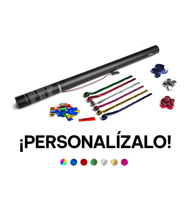 Electric Cartridge 80 METAL Confetti + Customizable METAL Streamers