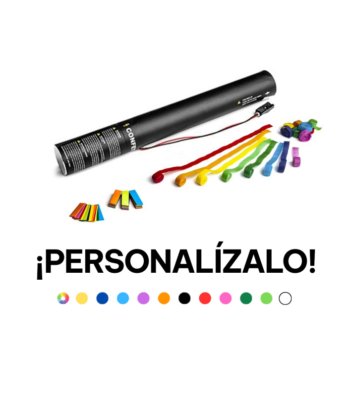 Electric Cartridge 40 Customizable Confetti + Streamers