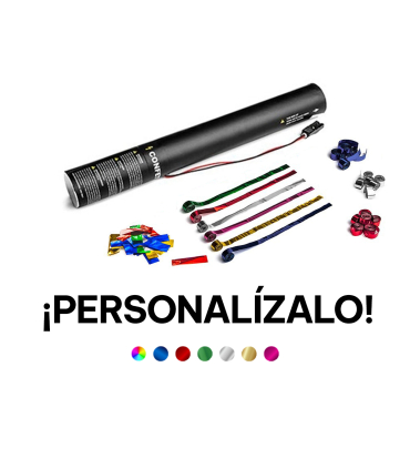 Electric Cartridge 40 Customizable METAL Confetti + METAL Streamers