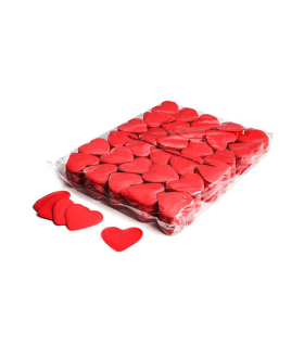 Confeti papel Corazones Rojo Biodegradable