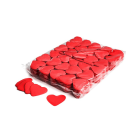 Confeti papel Corazones Rojo Biodegradable
