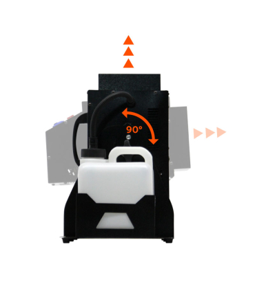 Adjustable Head Smoke Machine