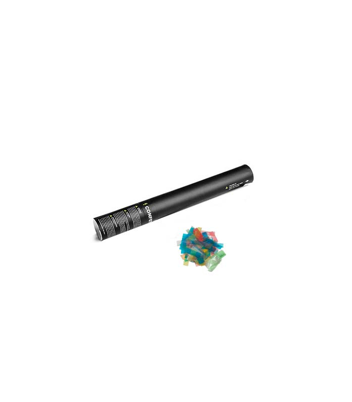 copy of Electric cartridges 80 cm multicolored water-soluble confetti
