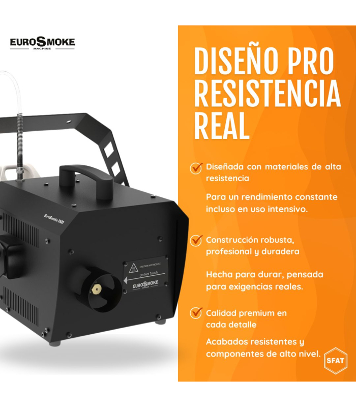 SFAT EUROSMOKE Máquina de Humo 1000