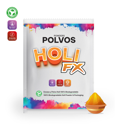 HOLI FX Yellow Powder Envelopes 100g