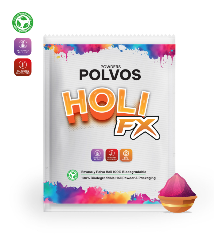 HOLI FX Pink Powder Envelopes 100g