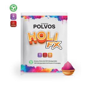 Sobres Polvos HOLI FX Rosa 100g