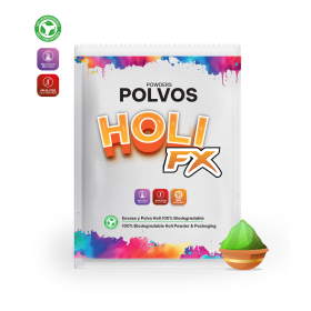 HOLI FX Green Powder Envelopes 100g