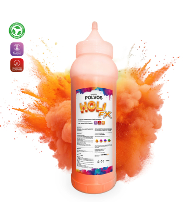 Botella Squeeze HOLI FX Naranja