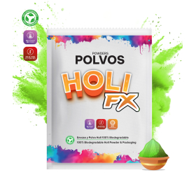 HOLI FX Green Powder Envelopes 100g