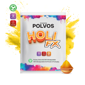 HOLI FX Yellow Powder Envelopes 100g