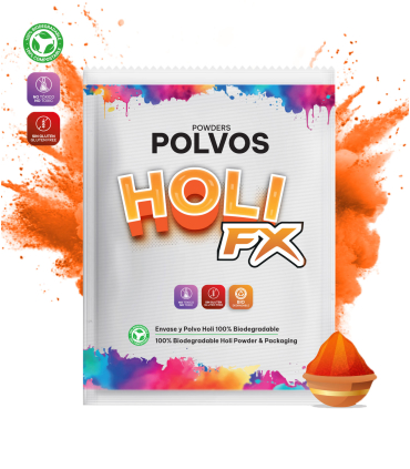 Sobres Polvos HOLI FX Naranja 100g