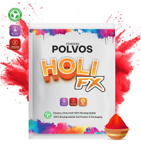 Sobres Polvos HOLI FX Rojo 100g