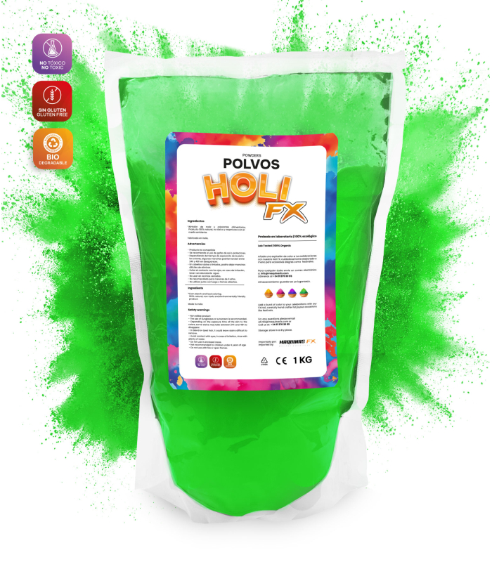 HOLI FX Green Powder Bag 1Kg
