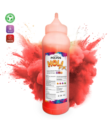 Botella Squeeze HOLI FX Rojo