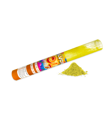 Cartucho manual 40cm polvos HOLI FX Amarillo