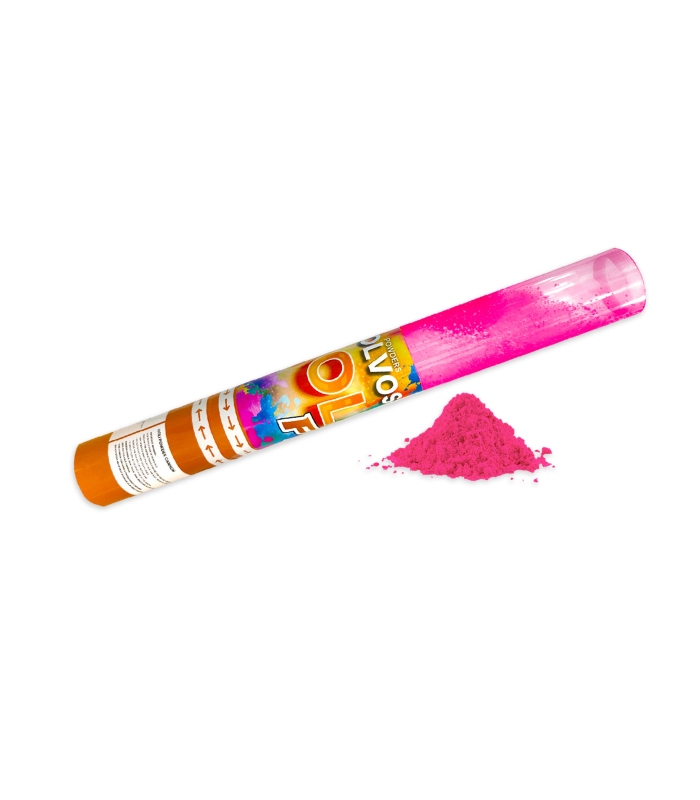 40cm manual cartridge for HOLI FX Pink powder