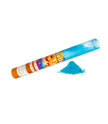 Cartucho manual 40cm polvos HOLI FX Azul