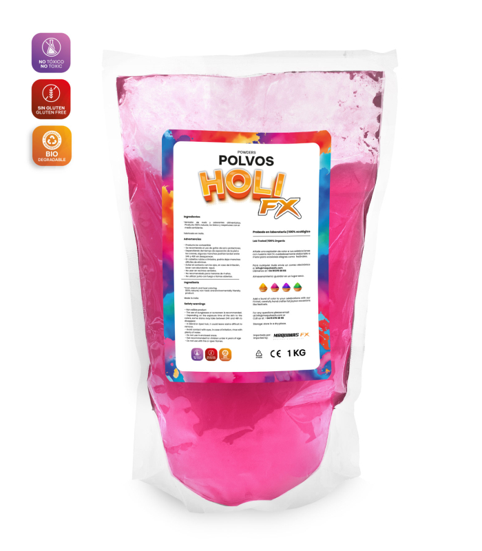 HOLI FX Pink Powder Bag 1Kg