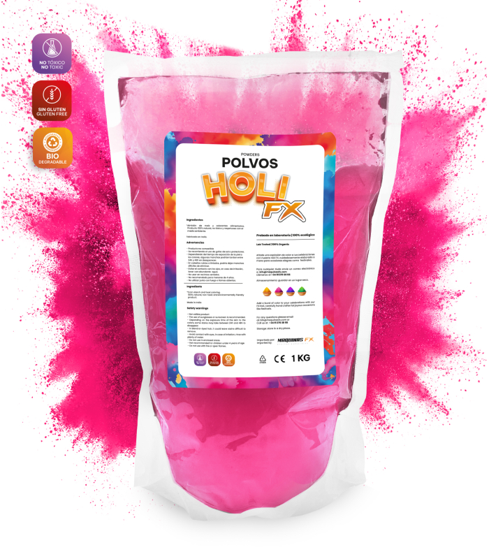 HOLI FX Pink Powder Bag 1Kg