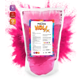 Bolsa Polvos HOLI FX Rosa 1Kg