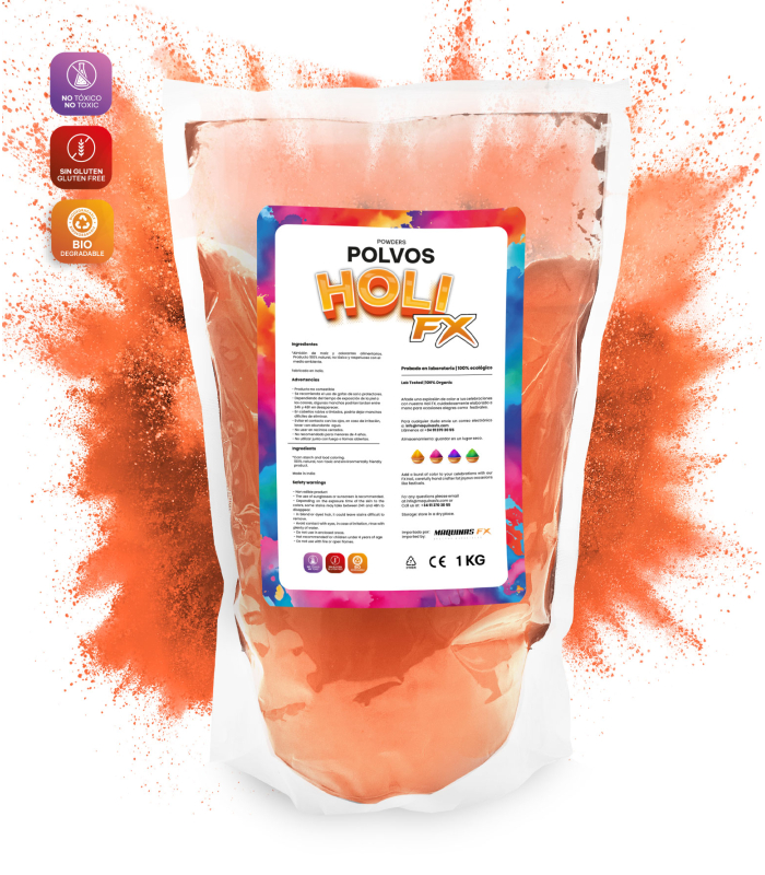 HOLI FX Orange Powder Bag 1Kg