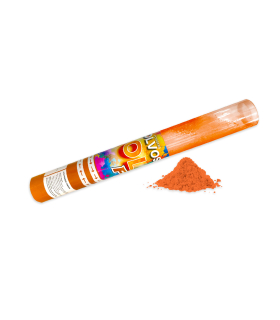 Cartucho manual 40cm polvos HOLI FX Naranja