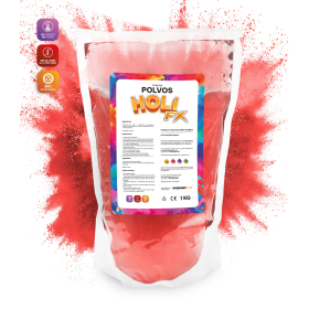 Bolsa Polvos HOLI FX Rojo 1Kg