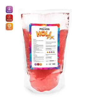 Bolsa Polvos HOLI FX Rojo 1Kg