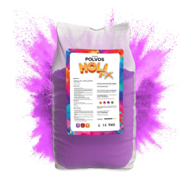 Saco Polvos HOLI FX Morado 5Kg