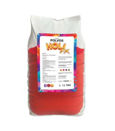 Saco Polvos HOLI FX Rojo 5Kg