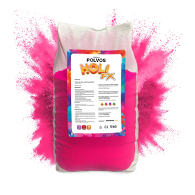 Saco Polvos HOLI FX Rosa 5Kg