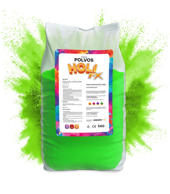 Saco Polvos HOLI FX Verde 5Kg