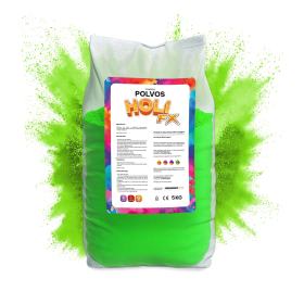 Saco Polvos HOLI FX Verde 5Kg