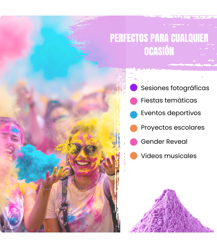 Sobres Polvos HOLI FX Amarillo 100g