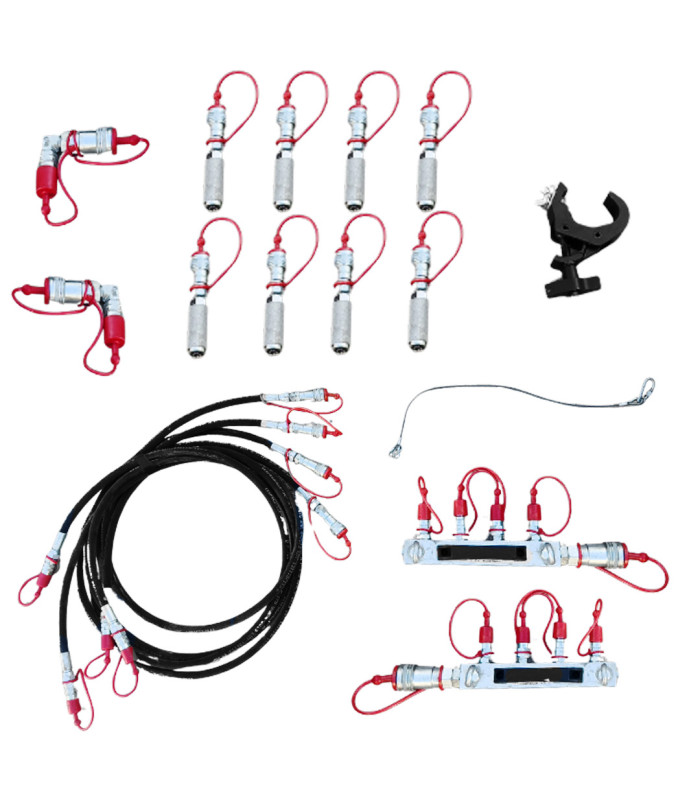 Alquiler SET 2 Co2 Power Jet MAGIC FX